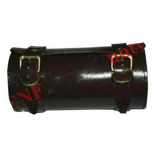 Vintage Brown Leather Tool Bag Roll for Custom Use