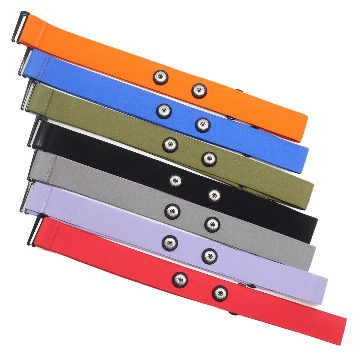 Chest Strap Replacement for Polar H10 H9 H7 (Adjustable, Orange)