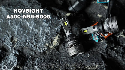 2X NOV A500-N96-9005 LED Headlight Bulbs for Automotive