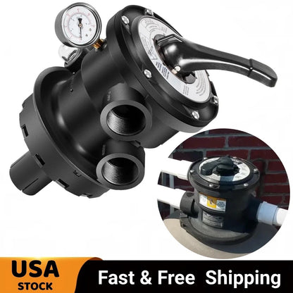 Top-Mount Multi Port Valve for Hayward Sand Filter SP714, SP714B, SP714A