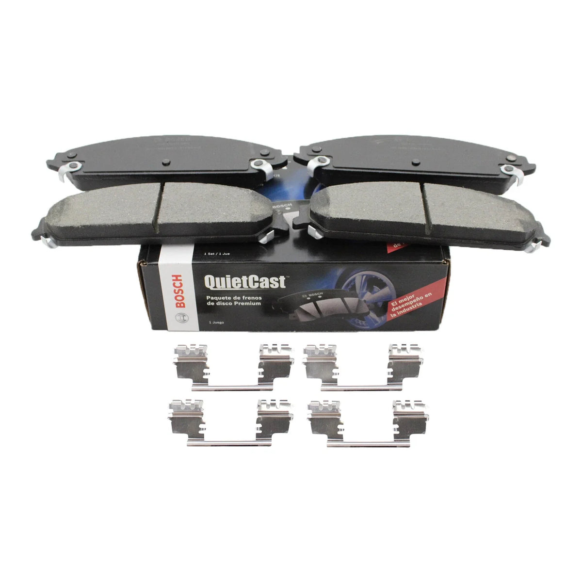 Set of 4 Front Brake Pads for Dodge Charger Challenger Magnum 2005-2010