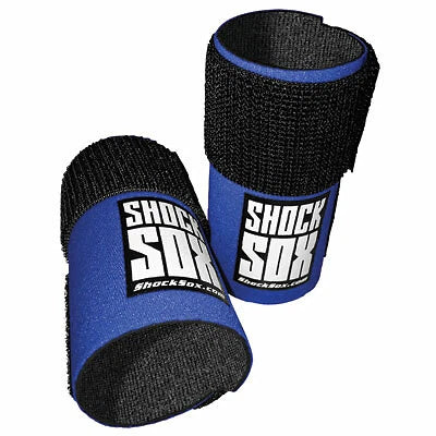 Shock Sox Fork Seal Guards 29-36mm for Fork Tube (4" Blue) shksck57