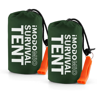2X Emergency Survival Tent for 2 Person (Space Blanket)