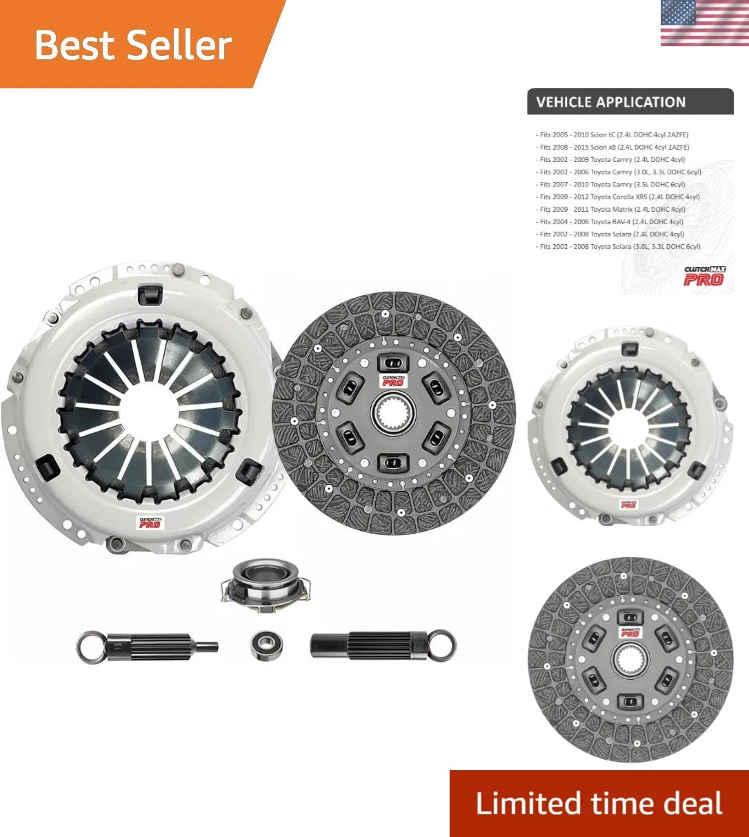 Clutch Kit for Scion & Toyota Models (2012–YYYY)