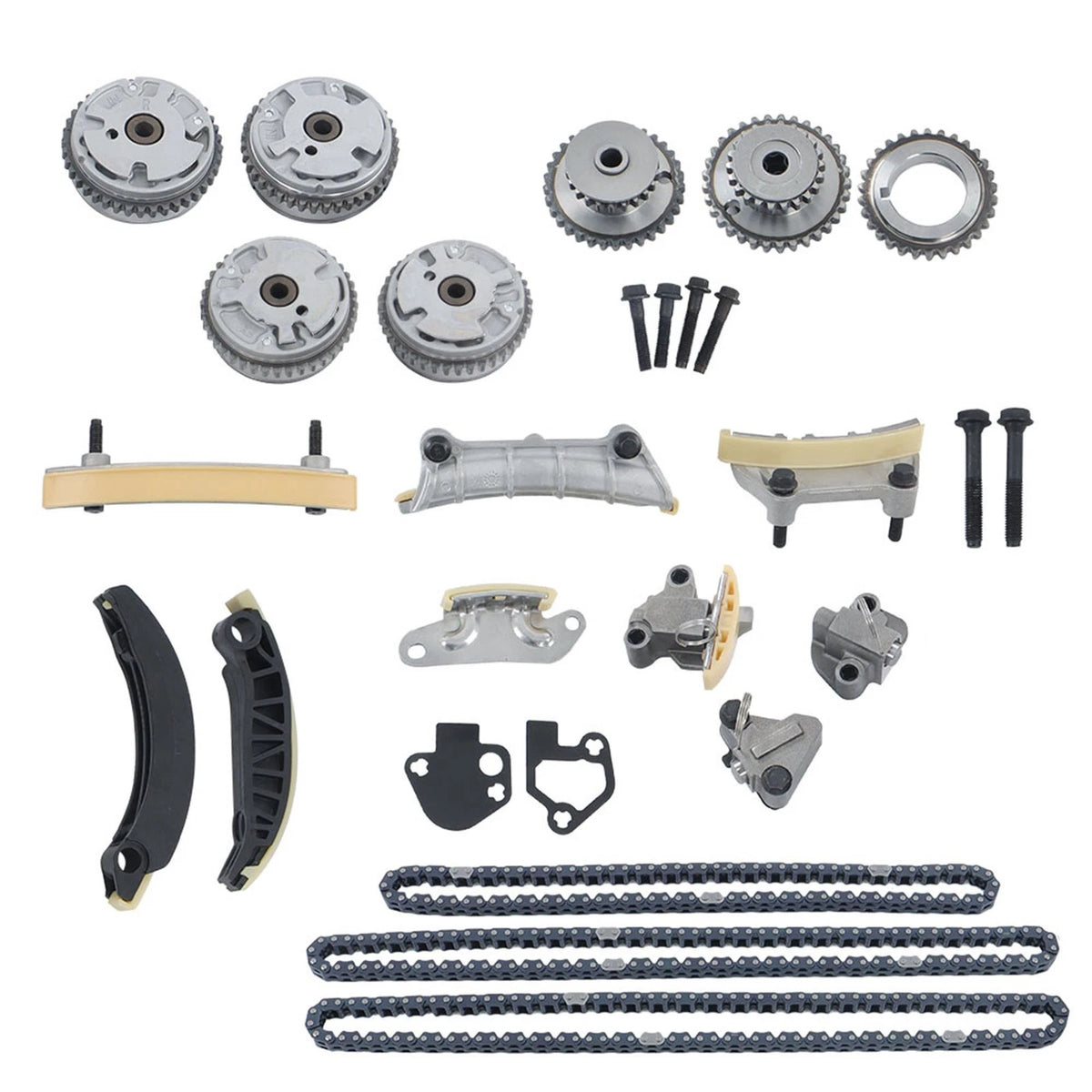 Timing Chain Kit with 4VVT Cam Phaser for Cadillac CTS SRX (2007–2015) BCK63525K