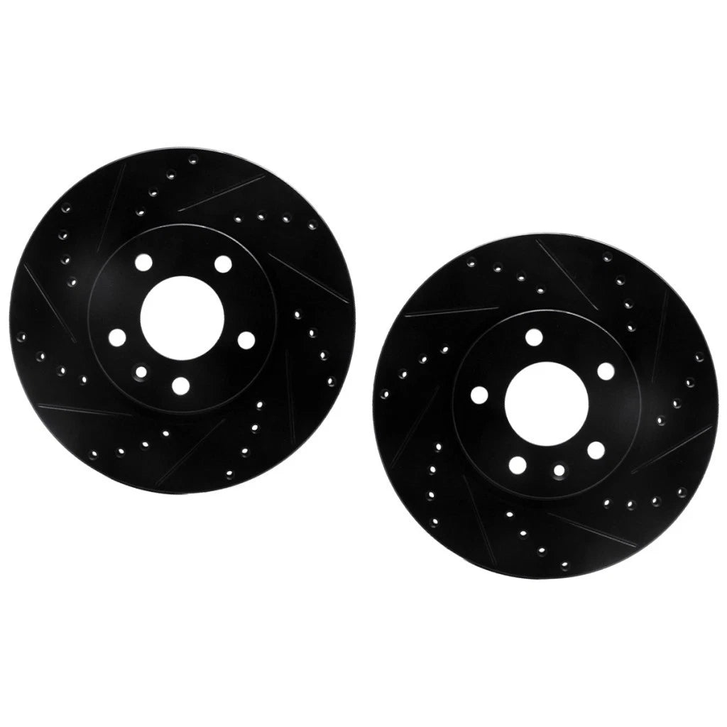 Rotor Set for Chevy Equinox (2018–2025) | Drilled and Slotted | ALX-PAU-DF-8002-45005-CLA8