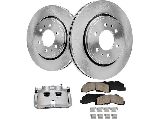 Set of 4 Brake Pads Rotors Calipers for Lincoln Navigator (93864SNQY)