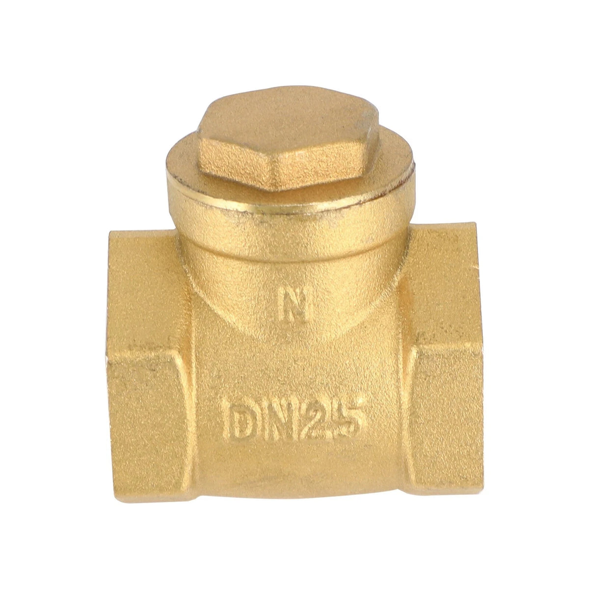 1" DN25 Brass Check Valve for Oil Plumbing Fitting