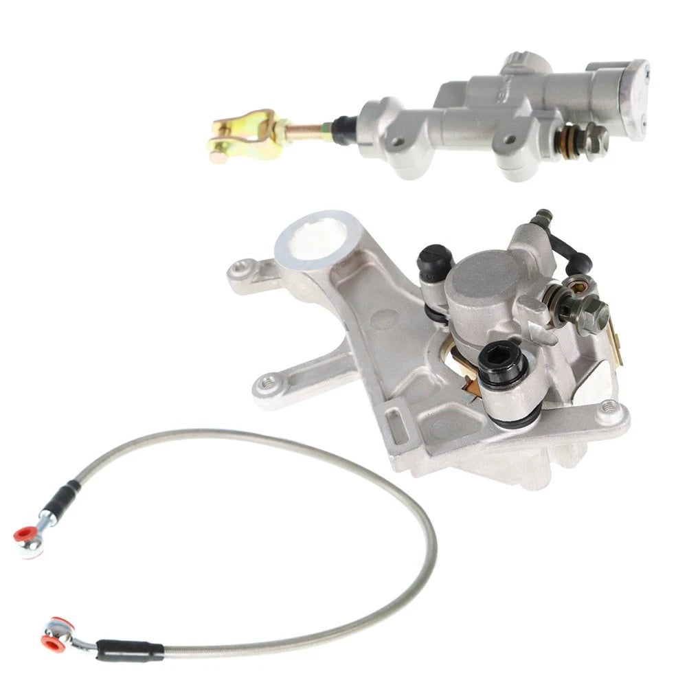 Rear Brake Master Cylinder Caliper Hose for Honda CRF250 CRF450 (2002–2020) 43500-MEN-305, 43150-MKE-A01