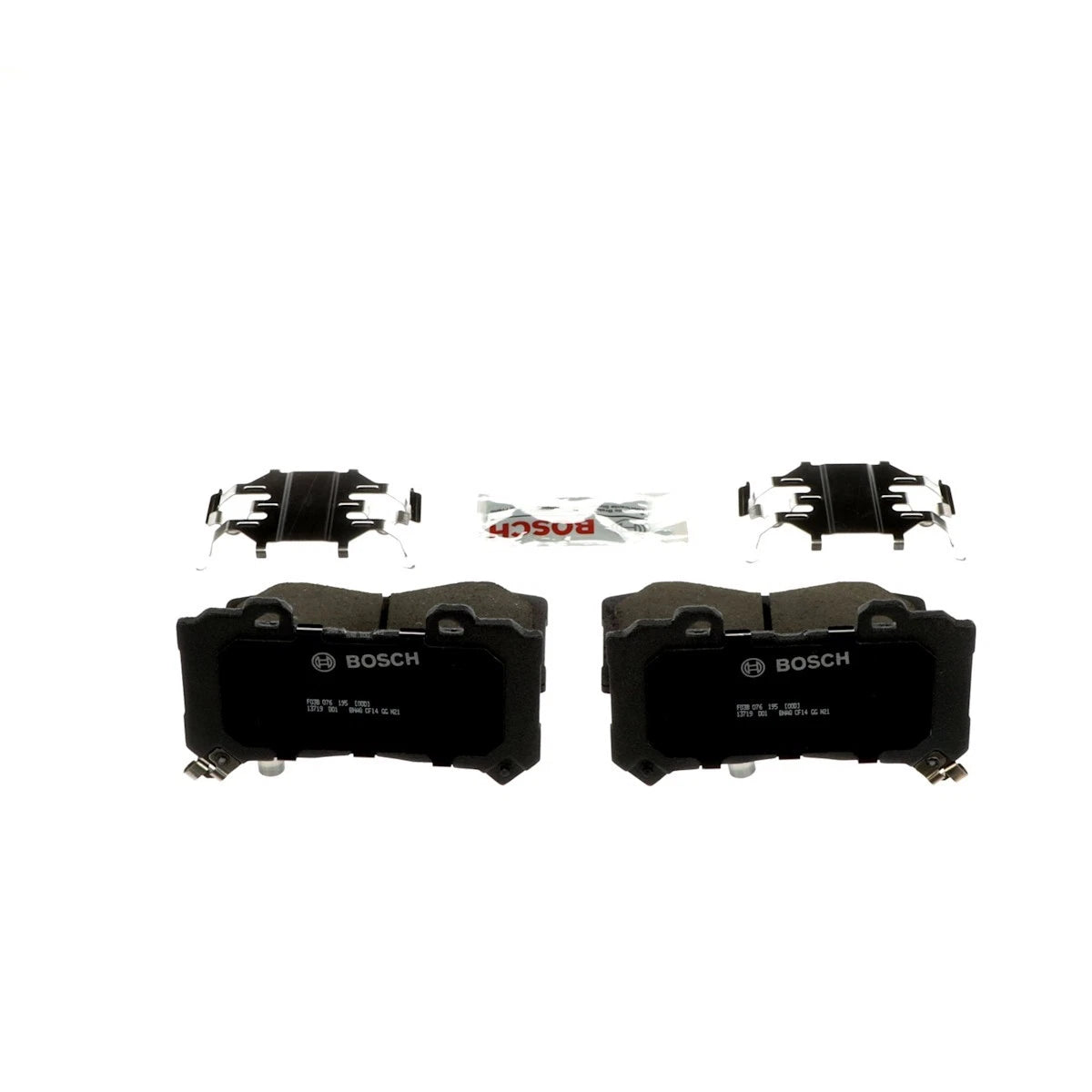 Set of 2 Bosch Brake Pad Sets BC1802 for Chevy Colorado GMC (2015–2020)
