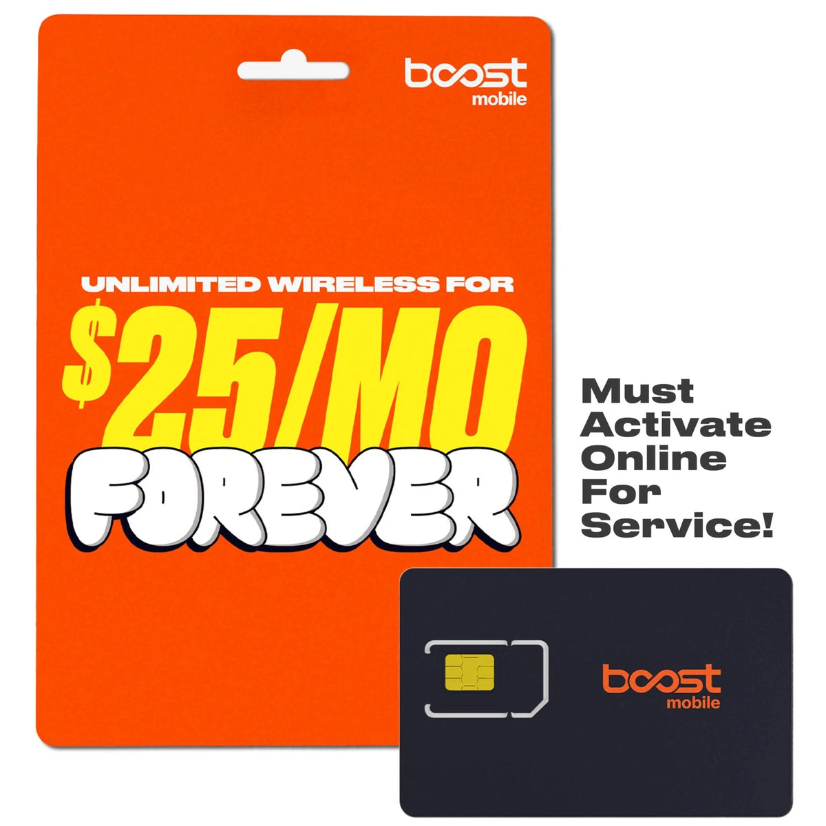 Boost Mobile SIM Kit for Unlimited Plans (2023)