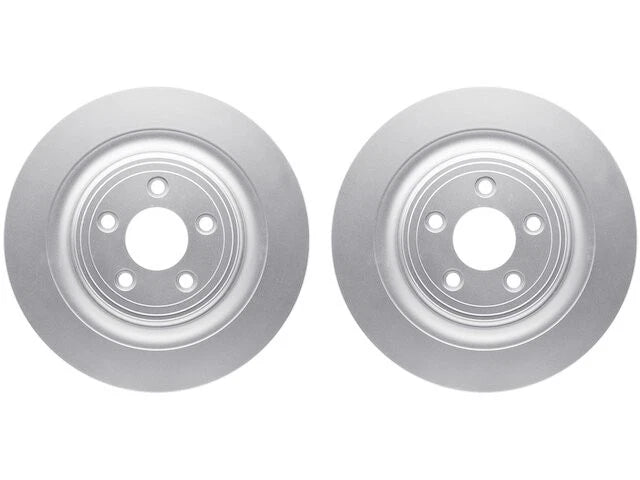 Set of 2 Rear Brake Rotors for Jaguar XF (2009–2015) 49851MFSC