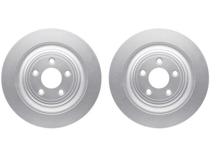 Set of 2 Rear Brake Rotors for Jaguar XF (2009–2015) 49851MFSC