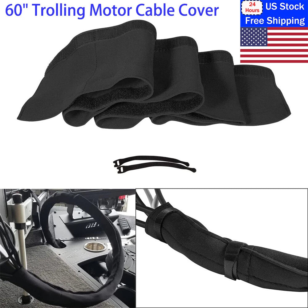Trolling Motor Cable Organizer Sleeve for (60 inches)
