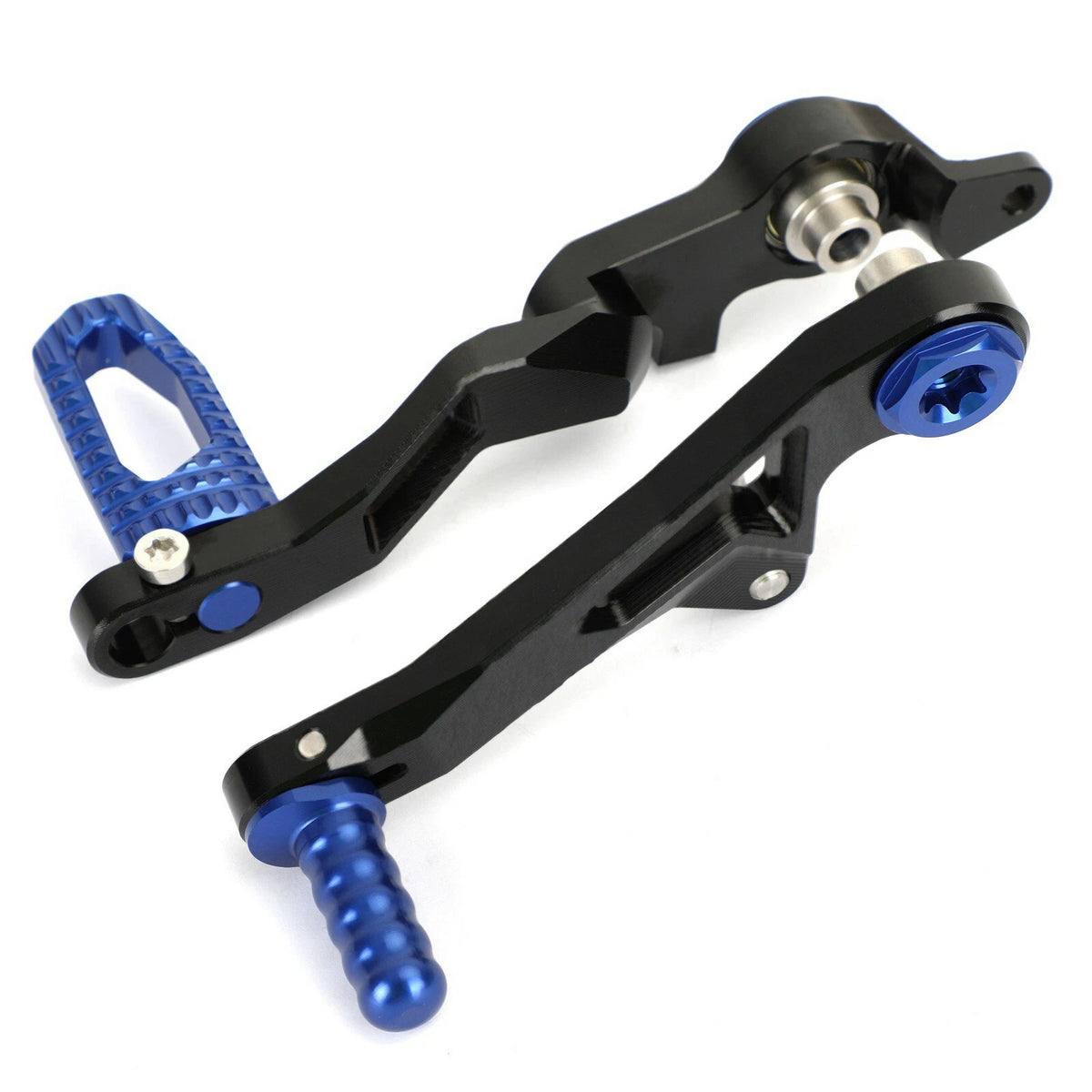 Adjustable Blue Shift Foot Lever & Brake Pedal for BMW R1250 GS (2019–2023) SL037-38-BL