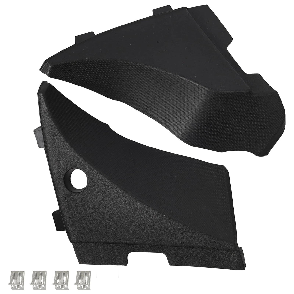 Windshield Wiper Cowl End Cap Panel Set of 2 for GMC Sierra