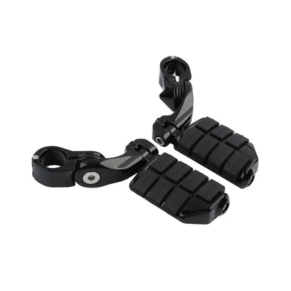 1.25" Adjustable Foot Peg Mount Clamps for Motorcycle (32mm)