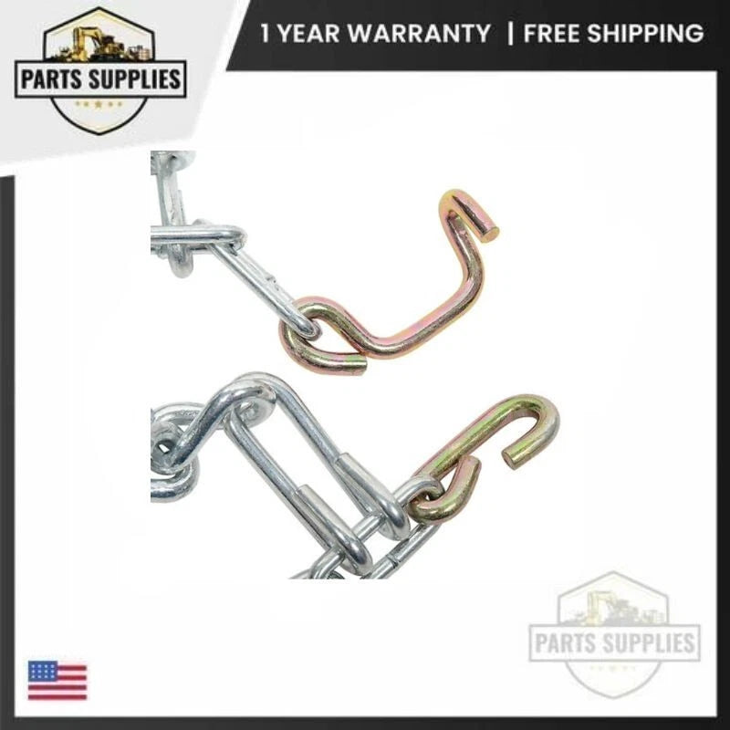 Set of 2 Tire Chains for Peerless Snapper (4.10/3.50-4, 3.40/3.00-5)