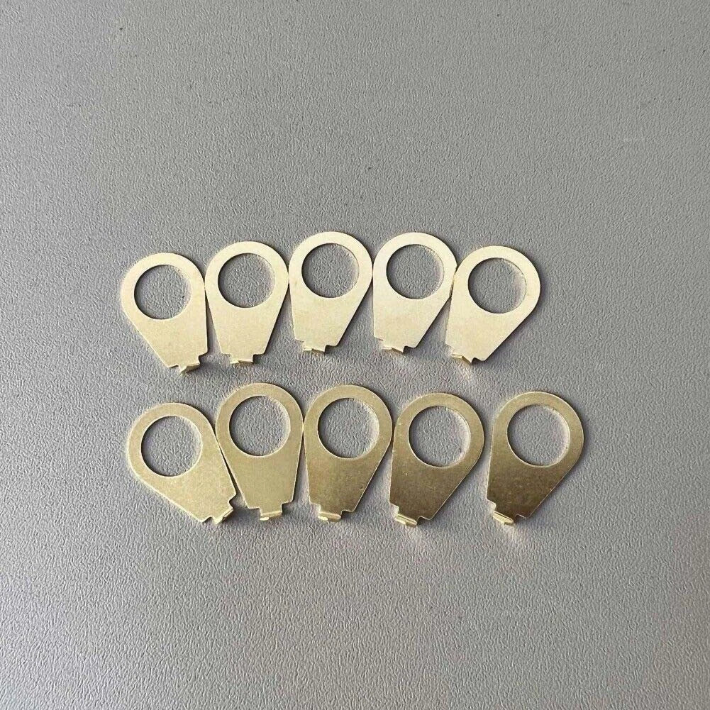 10Pcs Guitar Knobs Pointer Plate Indicator Washers for Gibson LP