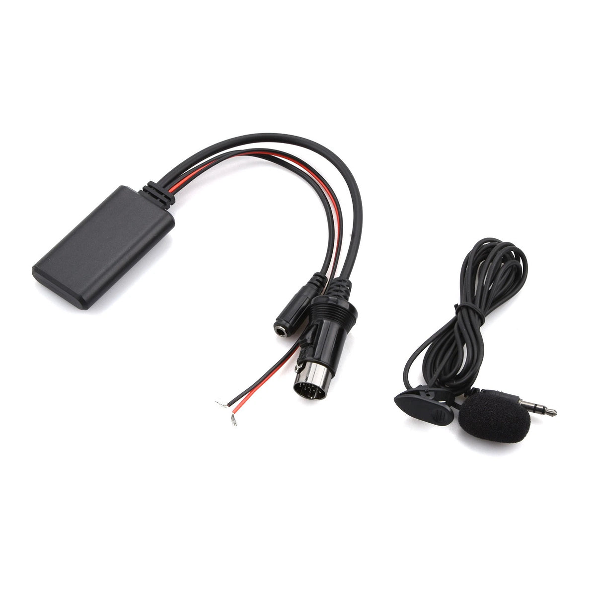 Bluetooth Adapter Audio AUX Cable with Microphone for Kenwood 13 Pin CD Stereo