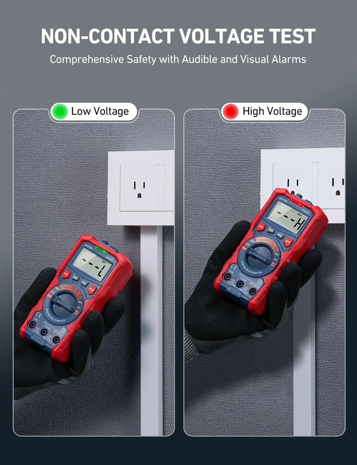 AstroAI Multimeter Tester for Automotive Use (TRMS 4000 Counts)