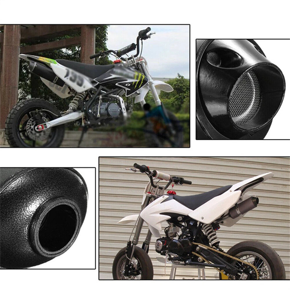 28mm Exhaust Pipe Muffler for CRF50 110cc 125cc SSR Apollo Pit Quad Bike ATV