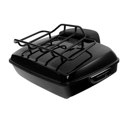 Chopped Trunk Backrest Pad Mount Rack Base Plate for Harley Touring (2014–2026)