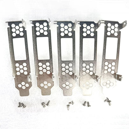 10 Pack Low Profile Bracket for DELL PERC H830 LSI SAS 9300-8e PCI-e HBA