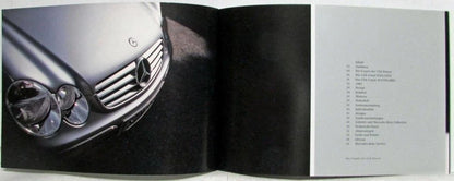 Mercedes-Benz CLK-Class Coupe Sales Brochure (2004) - German Text