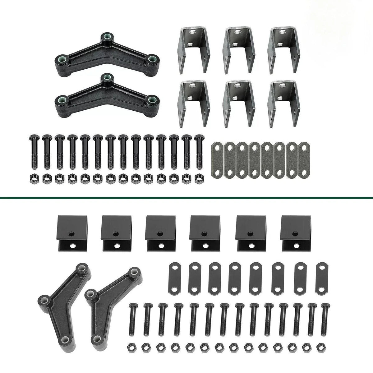 Leaf Spring Hanger Kit for Double Eye Tandem Axle Suspension