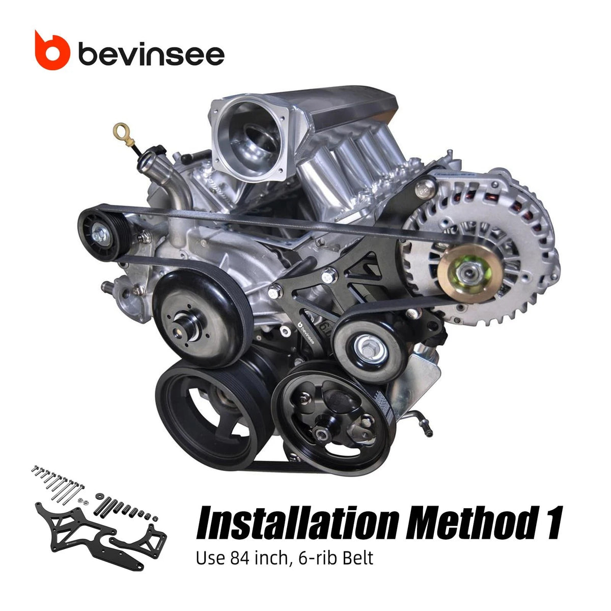 Serpentine Bracket for Bevinsee LS Engine (2010–2023)