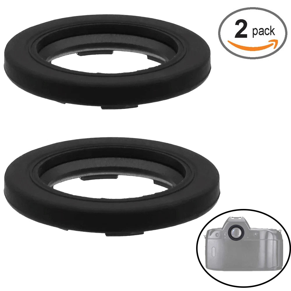 2X ABS DK-17 Silicone Eyecup Eyepiece for Nikon D850 Camera