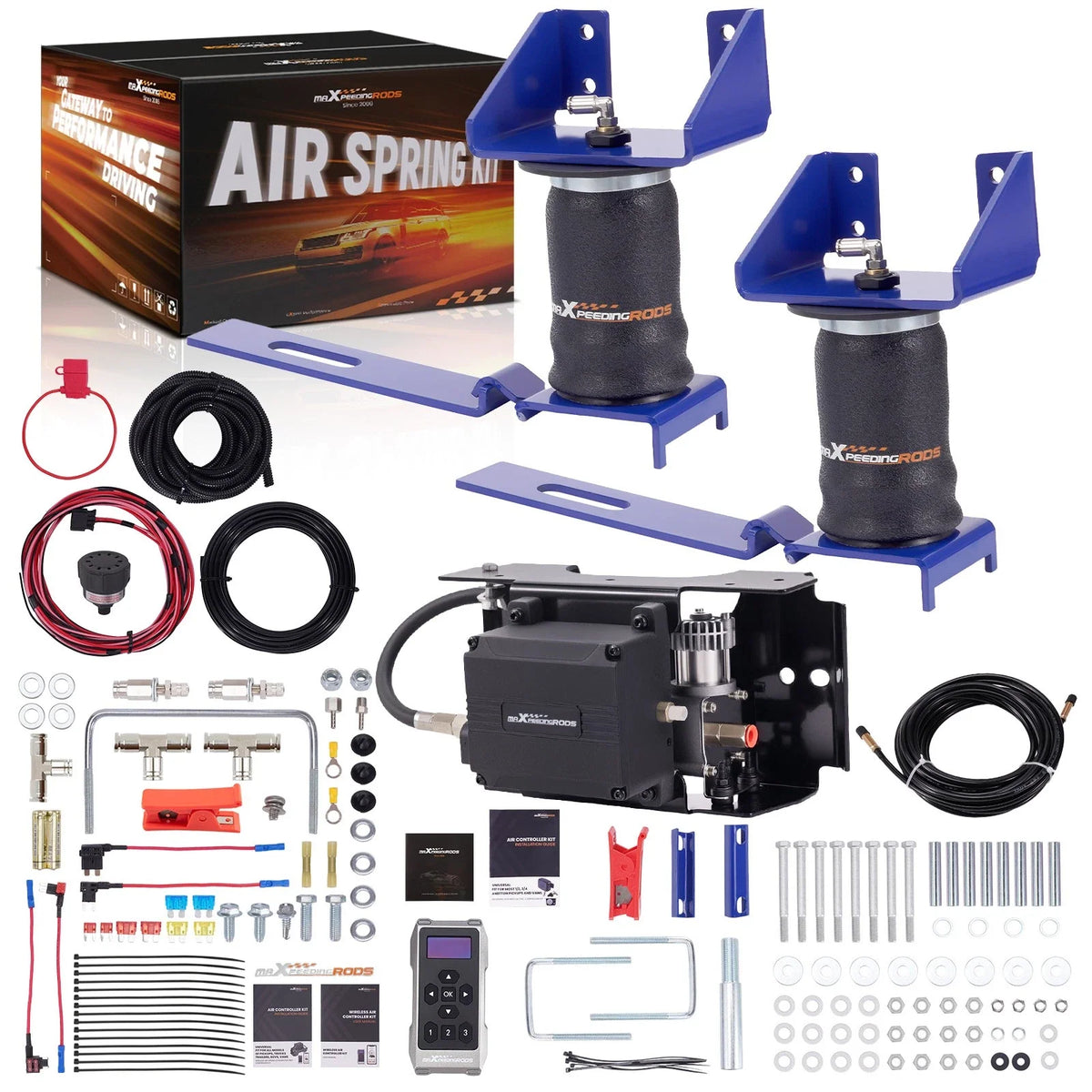Wireless Controller + Air Spring Kit for F-150 Pickup (2004–2014)