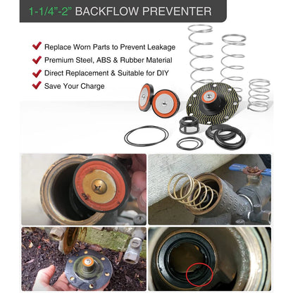 Complete Repair Kit for Zurn Wilkins Backflow Preventer 975XL & 975XL2