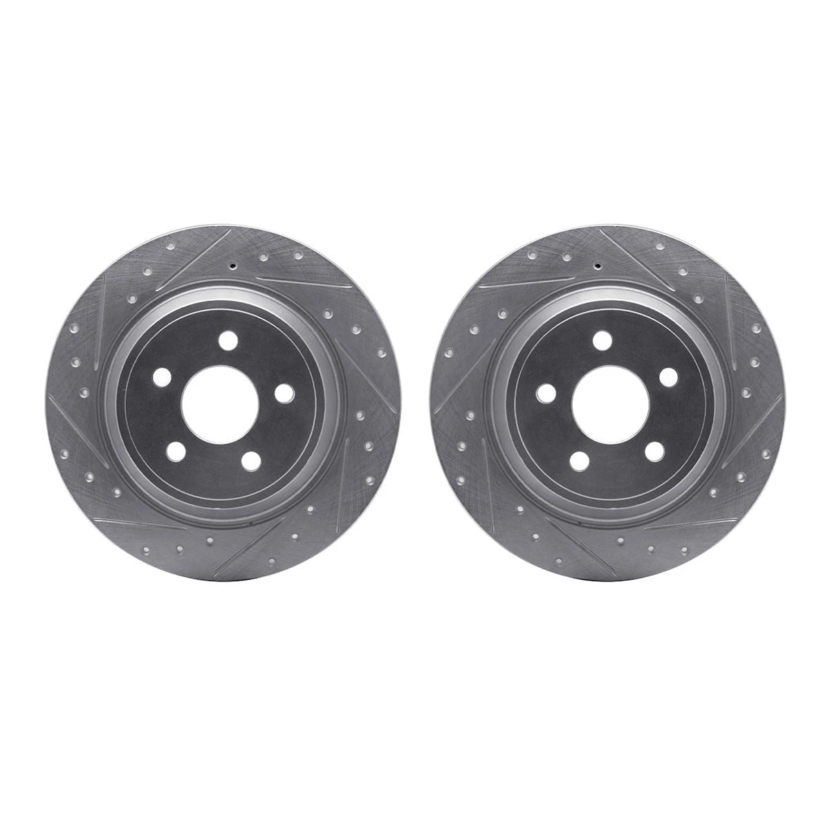 2X Brake Discs Rear FWD for Lincoln Nautilus (2016–2023) WGPN1-55004