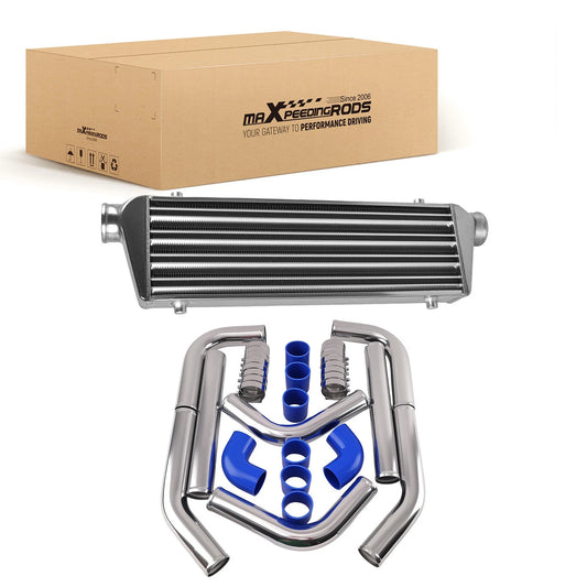 Universal Turbo Intercooler 27"x7"x2.5" & Pipe Tube Couplers SNVP0K