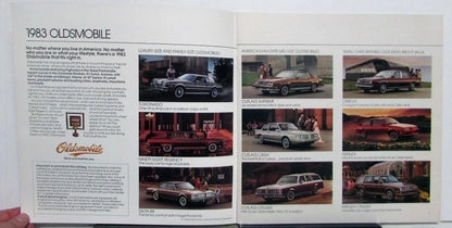 Options brochure for Oldsmobile Toronado Ninety-Eight Delta 88 (1983)