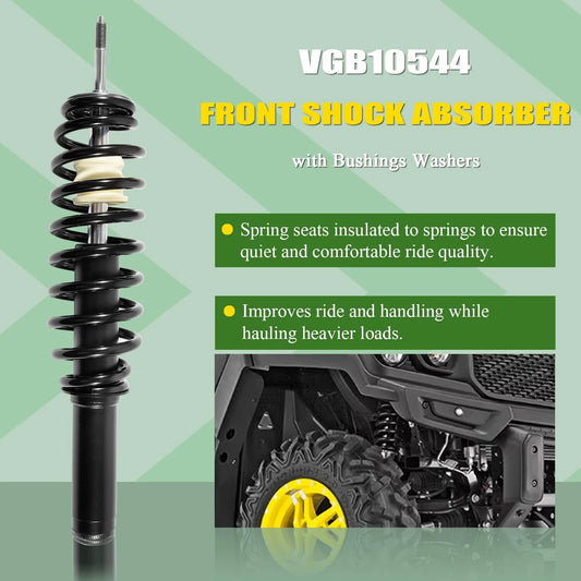 Coil-Over Shocks Front Suspension Kit for John Deere HPX Gator (2007–2021)