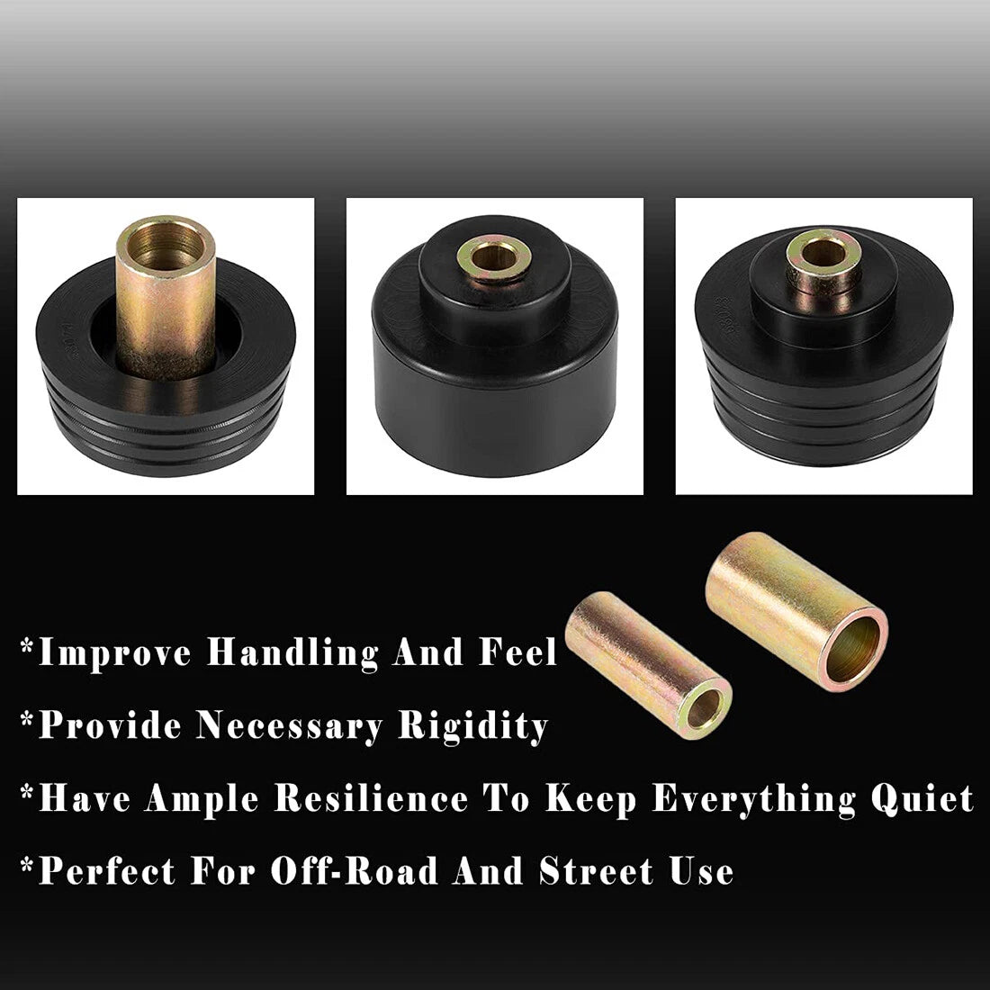 7-132 Body Mount Bushing Kit for Buick Regal/Chevy Malibu/El Camino/Monte Carlo