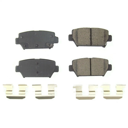 2X Powerstop Brake Pad Set Rear for Mitsubishi Eclipse Cross (2018–2022) 17-2156