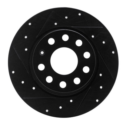 Rotor Set for Volkswagen Beetle (2012–2013) ALX-PAU-DF-8002-74039-CLA5, Drilled and Slotted