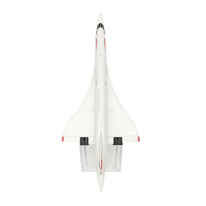 Diecast Concorde Model Airplane 16cm for British F-BVFB