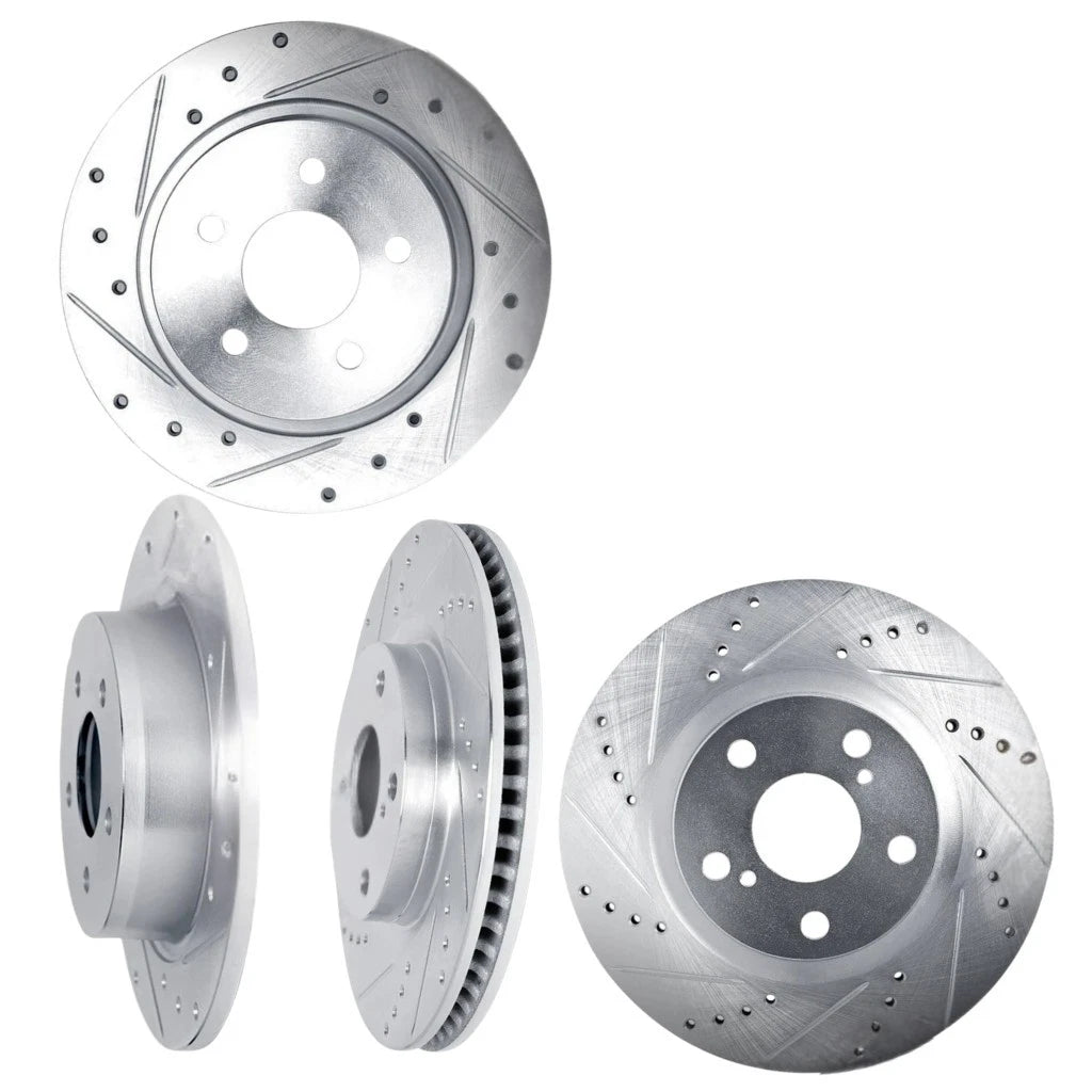 Set of 4 Brake Rotors for Kia Rondo (2014–2017) ALX-PAU-DF-7004-03084-CLA1