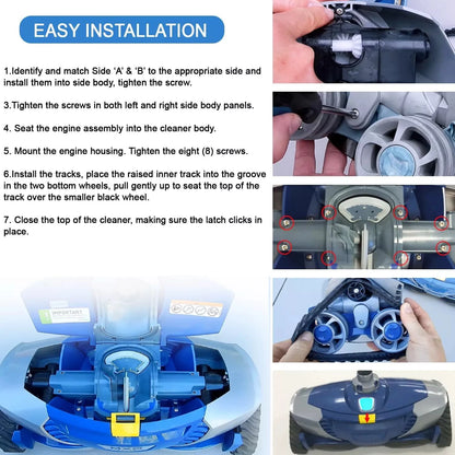 Zodiac Baracuda MX8/MX6/Elite Pool Cleaner Device Side A/B