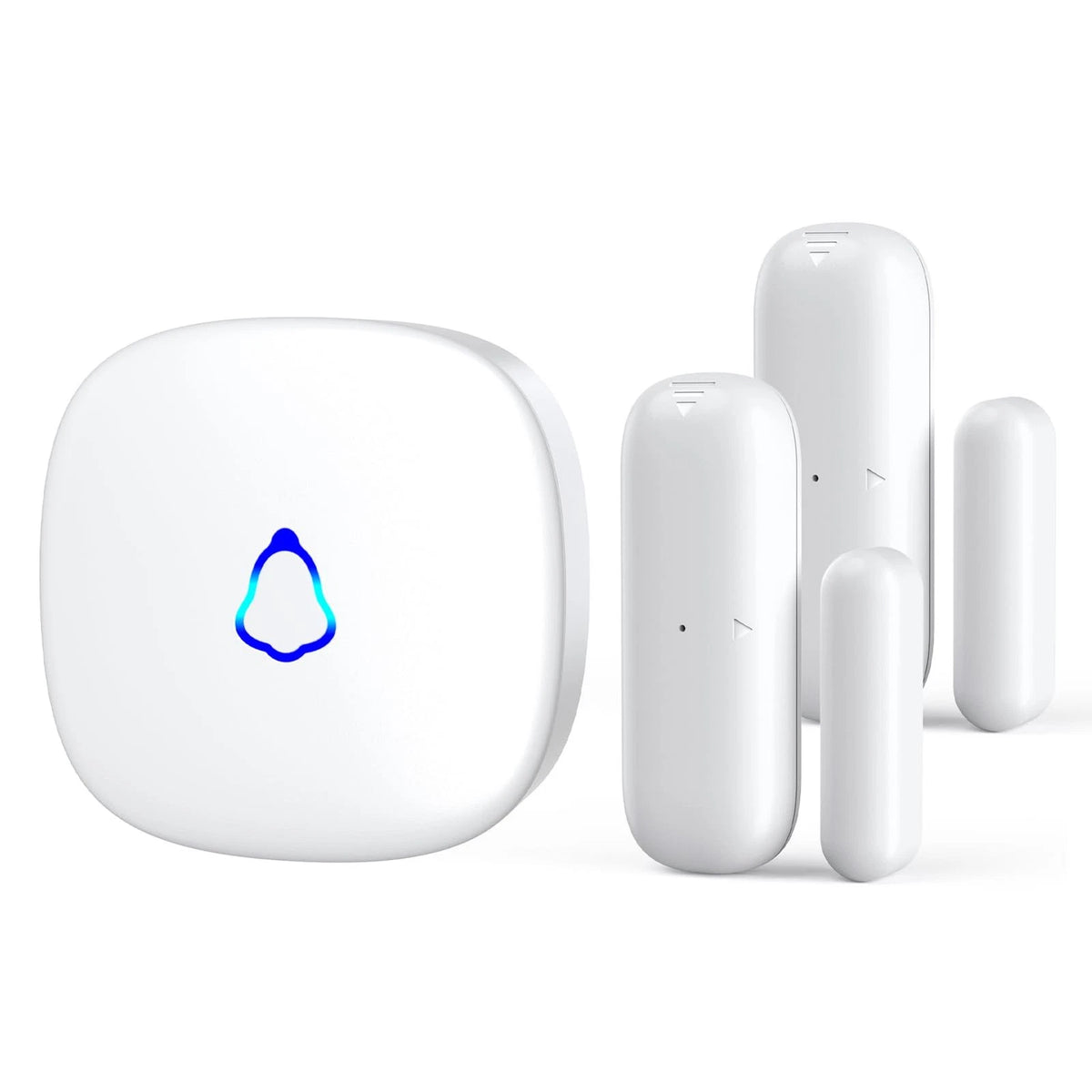 Wireless Door Open Contact Sensor Alarm for Universal Use (500 FT Range)
