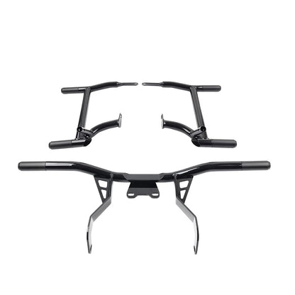 Saddlebag Rail Front Engine Guard Crash Bar for Harley Road Street Glide (2014–2024)