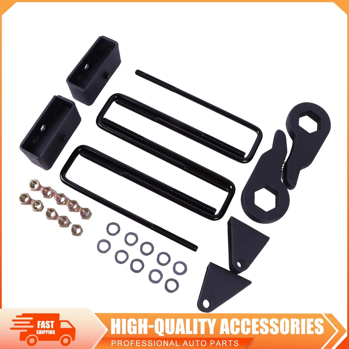 Set of 4" + 2" Lift Leveling Kit for Chevy GMC Sierra Silverado 2500HD (2001–2010)