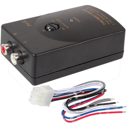 Speaker Level Converter for Car Stereo (RCA Outputs)