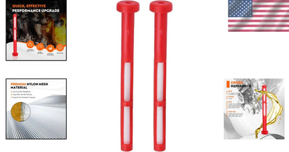 Set of 2 Engine Fuel Filters for Honda & Troy-Bilt Lawn Mowers