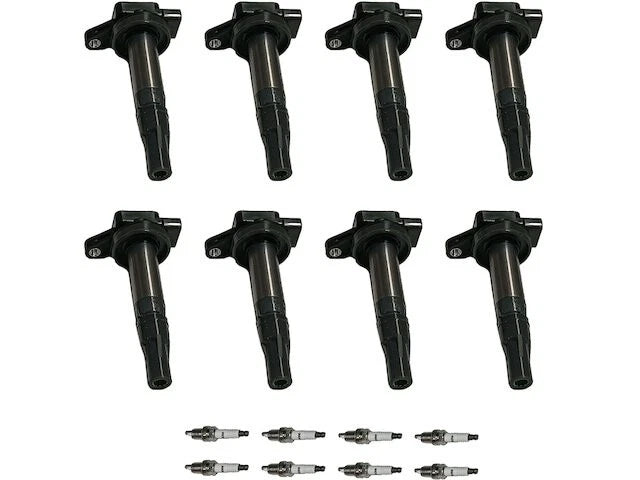 Ignition Coil Set with Spark Plugs for Jaguar S Type (2003–2008) 21966YYVD